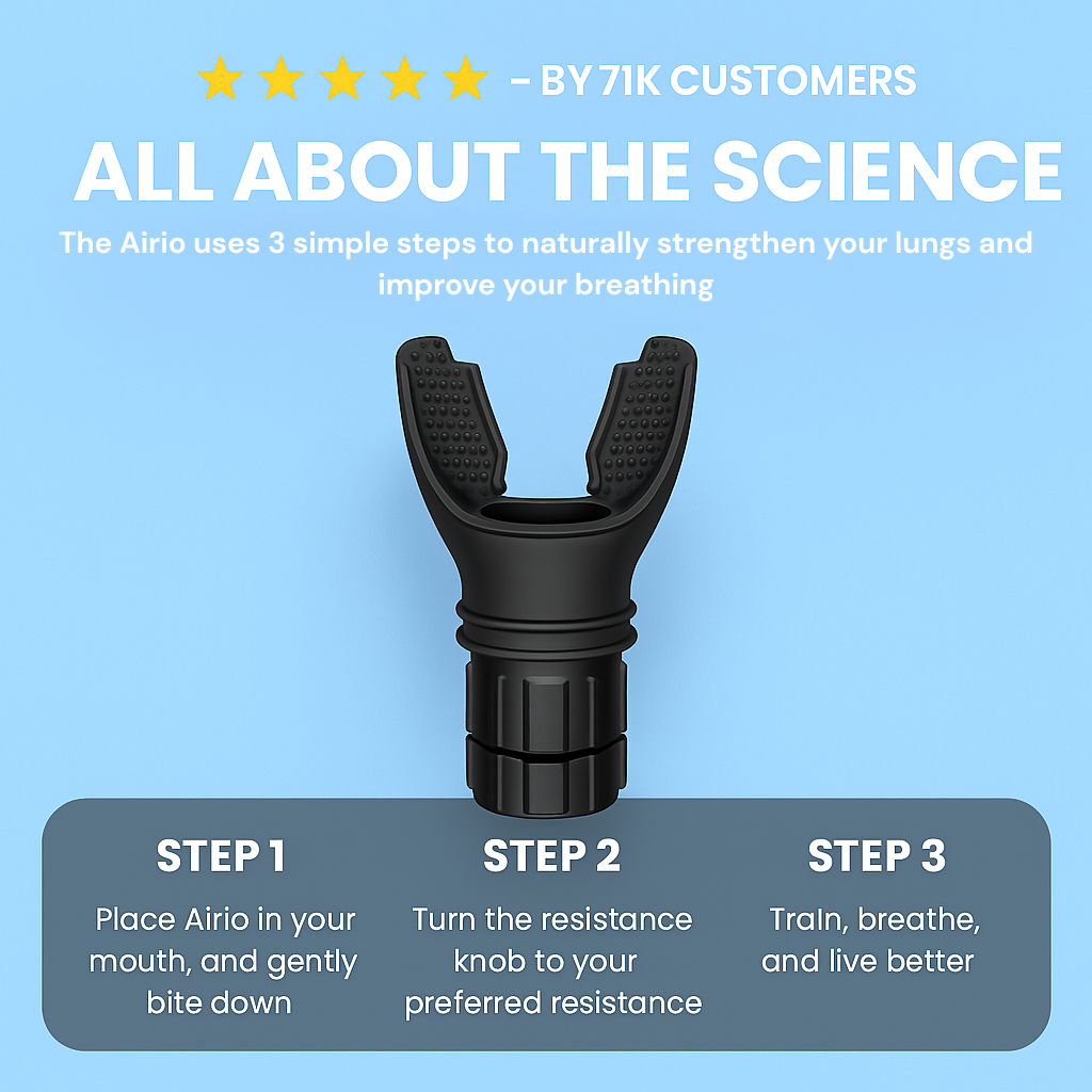 AIRIO™ Breathing Resistance Trainer